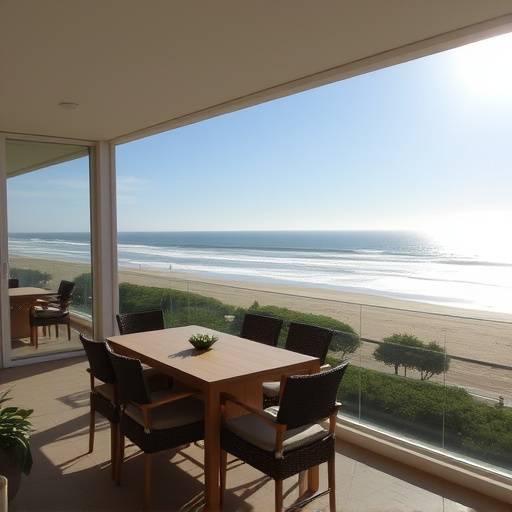Apartment overlooking the beach in Port Elizabeth