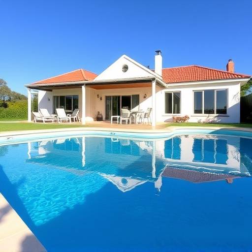 Image of a spacious family house with a swimming pool in Ballito